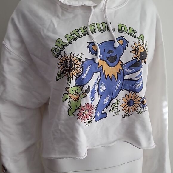 Daydreamer Grateful Dead Sunshine Daydream Cropped Hoodie - Picture 7 of 14